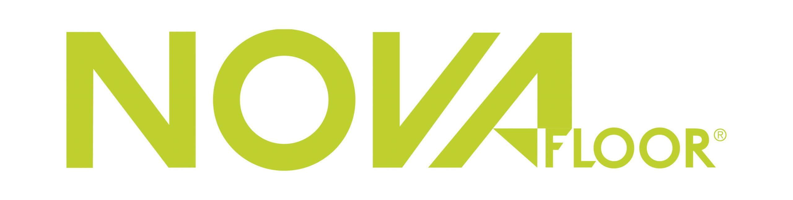 NovaFloor-Novalis Stretched Logo in all green