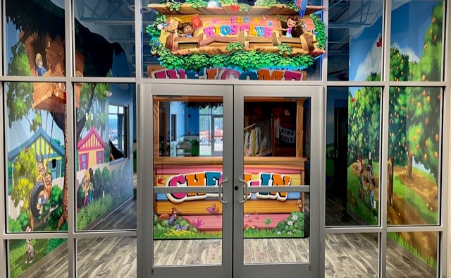 Image of entrance to kids zone