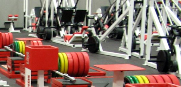 Image of Gym Equipment and Floor