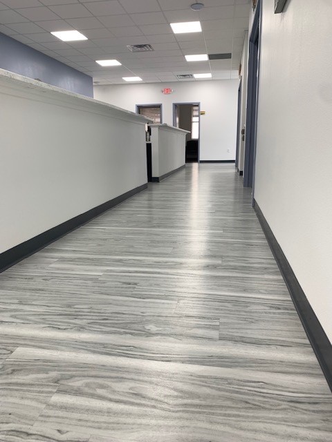 Corridor in doctor office